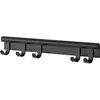 Porte-manteau noir Coil 60 cm - Muuto