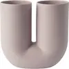 Vase en porcelaine lilac Kink - Muuto