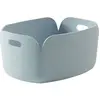 Panier rectangulaire bleu clair Restore - Muuto