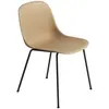 Muuto - Chaise Fiber - Jaune - Plastique recyclé - Designer Iskos-Berl...