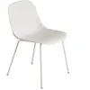Muuto - Chaise Fiber - Blanc - Plastique recyclé - Designer Iskos-Berl...
