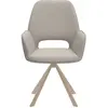 Chaise en tissu GRAHAM coloris beige