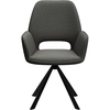 Chaise GRAHAM coloris gris anthracite