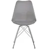 EMOB Chaise Eris PP, gris/chrome