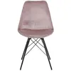 AC Design Furniture Chaise velours ERIS Rose
