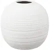Vase kougli h 28cm   céramique blanche