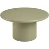 Henny table basse Ø80cm vert.