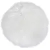 House Nordic Coussin de siège rond en peau d'agneau artificielle ivoire 35 cm