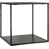 House Nordic Étagère murale Avery 36x36x36 cm Noir TU