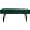 Banc en velours House Nordic Skiby 100x35x44 cm