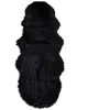 House Nordic - Peau lainée artificielle noire - 180x60x6.5 cm T.U