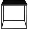 Table d'appoint avec pieds noirs House Nordic Vita 45x45x45 cm