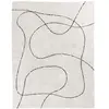 House Nordic Tapis en coton imprimé marron clair 200 x 300 cm