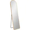 House Nordic Madrid - miroir sur pied 40x150cm - couleur - laiton