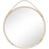Mes House Nordic - Miroir rond en rotin naturel Malo nature - D.50 cm T.U