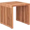 EBUY24 Table d'appoint en bois de teck 40x40x40 cm 2001060
