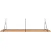 House Nordic Etagère murale en bois et métal L120cm - Bois clair