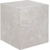 Meubles & Design Table d'appoint cube effet marbre beige