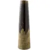 Lykke vase brun.