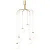 Nuura APIALES CLUSTER 6-Plafonnier 6 lumières Métal/Verre Ø83cm