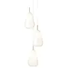 Nuura ANOLI-Suspension 3 lumières Verre Ø35.5cm