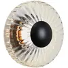 DESIGN BY US Applique d'extérieur LED New Wave Optic, verre, Ø 26 cm, ...