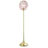 DESIGN BY US Lampe sur pied Ballroom, rose, verre, soufflé à la bouche...