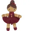 Fabelab - Peluche Pain d'Epices  Rouge taille unique