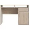 BUT Bureau 1 porte 1 tiroir BEST 2 imitation chêne