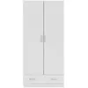 But Spell Armoire 2 portes et 1 tiroir, blanc.