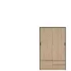 Armoire 2 portes 2 tiroirs 1 porte LINE