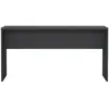 Office extension / console de bureau OFFICE coloris gris anthracite