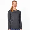 Saysky T-shirt manches longues femme Logo Pace gris L