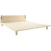 Karup Design Lit en bois avec lampes de chevets 140x200cm