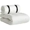Futon de jardin dépliable blanc Buckle-Up - Karup Design