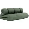 Karup Design Matelas futon et fauteuil 2 en 1 BUCKLE-UP 140x200 kaki