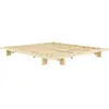 Sommier en bois brut 180 x 200 cm Japan - Karup Design