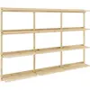Étagère murale en pin naturel 192x127cm Groove - Karup Design
