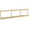Étagère murale en pin naturel 192x47,5cm Groove - Karup Design