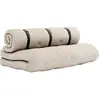 Karup Design Matelas futon et fauteuil 2 en 1 BUCKLE-UP 140x200 beige