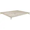 Sommier en bois clair 160x200cm Senza - Karup Design