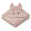 Liewood Cape de bain Albert Rabbit rose (70 x 70 cm)