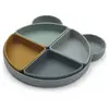 Liewood Assiette à compartiments Arne Mr Bear Blue fog multi mix