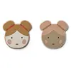 Liewood Lot de 2 Jouets de Dentition Gia - Doll Sandy Multi Mix