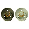 Merkloos / Sans marque Lot de 2 sucettes en latex Colour Sage-Hunter green (6-18 mois)