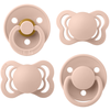 BIBS Coffret de 4 sucettes Try It Blush (0-6 mois)