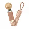 Bibs - Attache-tétine en coton bio Blush taille unique