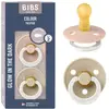 Bibs® Bibs Couleur Tétines Nuit Vanille - Rose 6 - 18 mois Taille 2