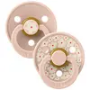 BIBS Lot de 2 sucettes en latex Studio Colour Jasmine (0-6 mois)