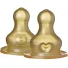 Bibs Tétine en Latex pour Biberon Fast Flow | 2 pièces